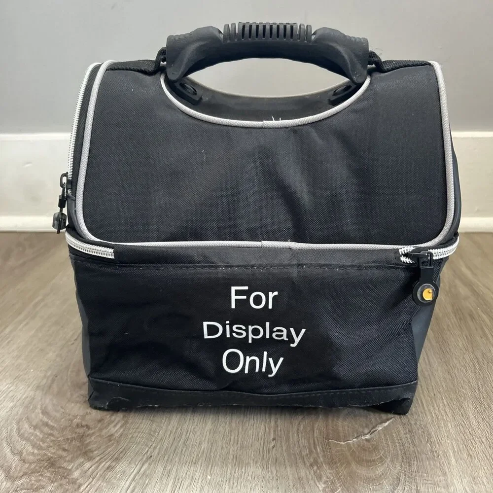 Carhartt Igloo Cooler Lunchbox Black 2 Compartment Soft Shell Camping Lunch Bag